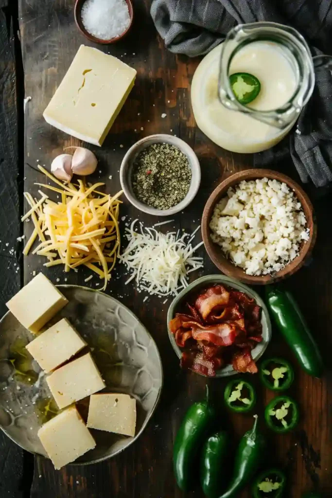 Jalapeño Popper Soup with rich, smooth texture and bold color.