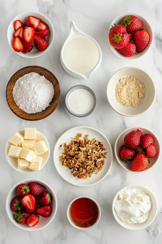 Strawberry Crunch Cheesecake Tacos showing creamy texture and crisp graham shells.