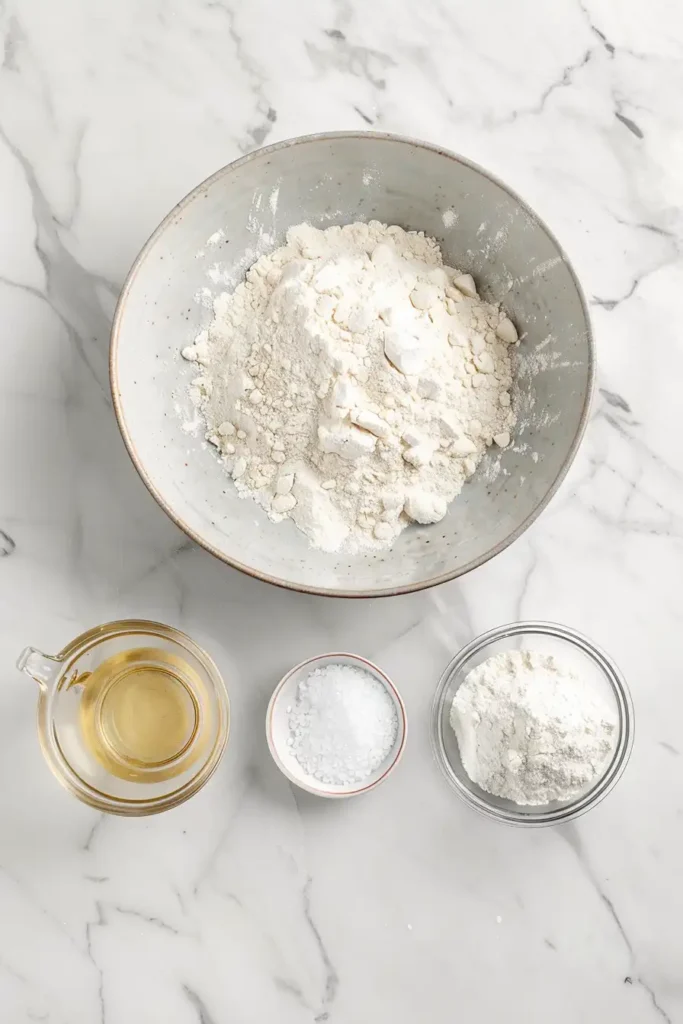 Warm flour tortillas ready for tacos and wraps.