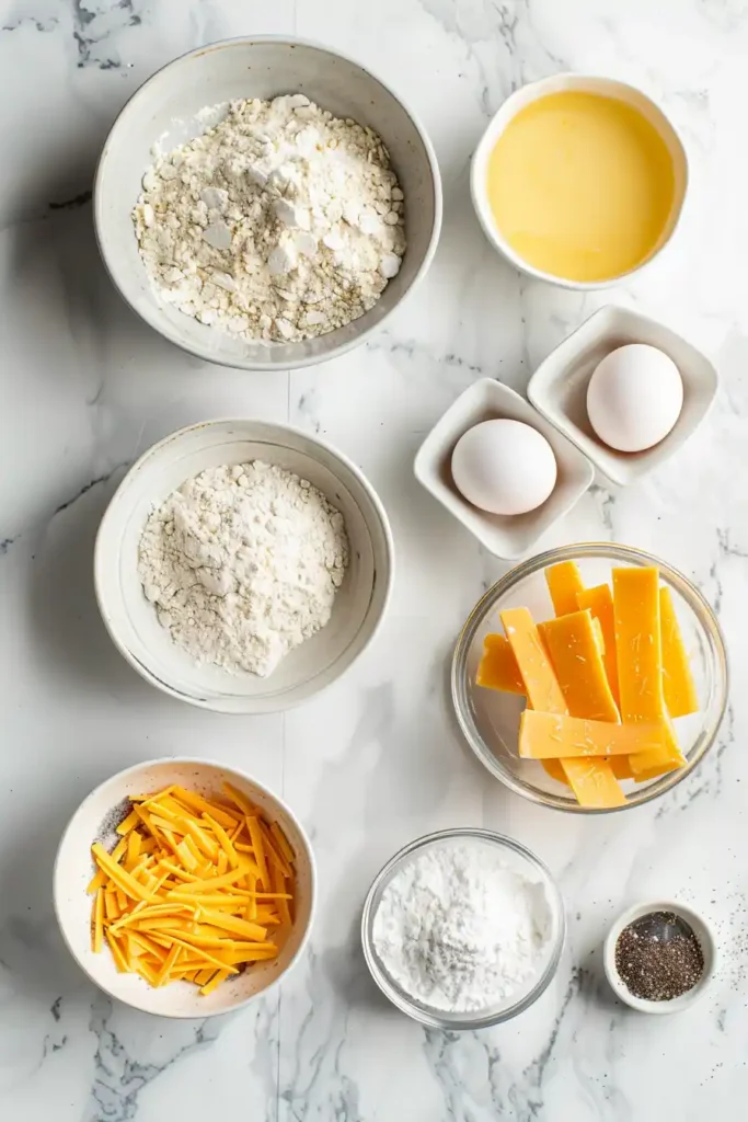 Stuffed pretzels with gooey cheese centers ready to serve.