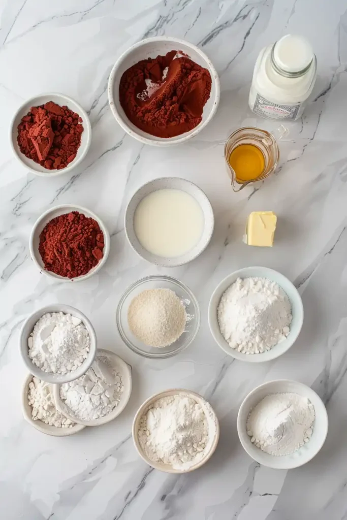 Freshly baked red velvet cinnamon rolls with a tender crumb and creamy icing. Perfect homemade breakfast rolls.