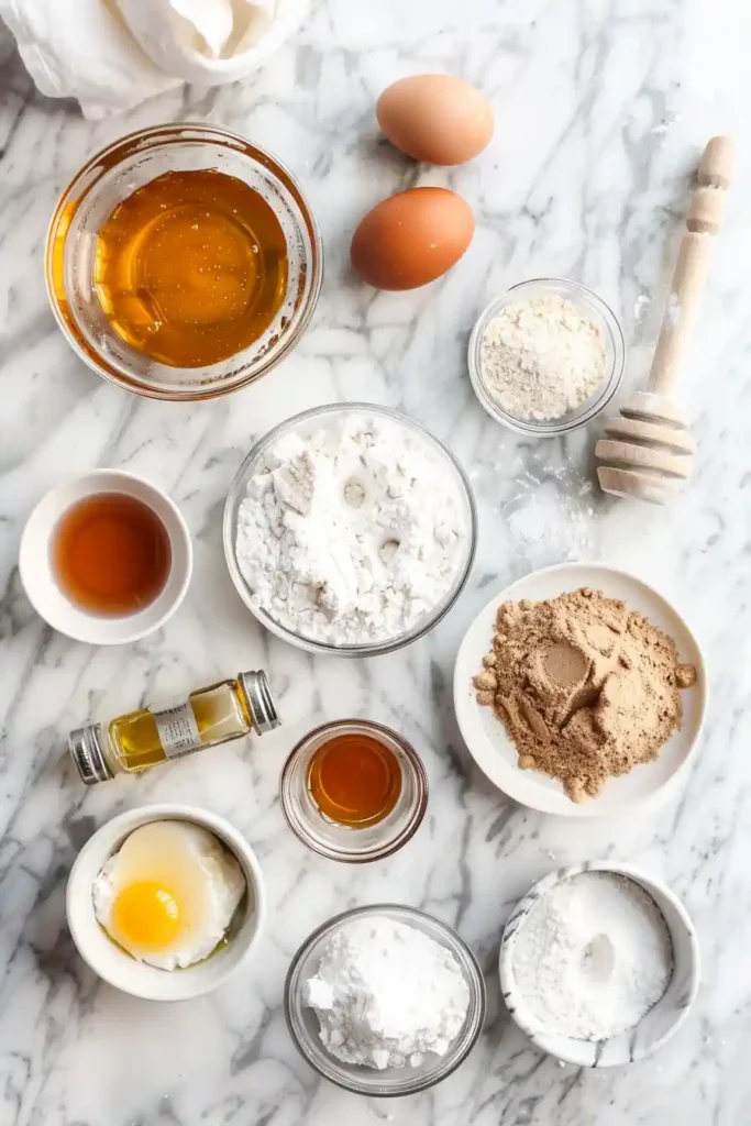 Tray of baked honey buns cooling before glazing, perfect for a homemade honey bun recipe.