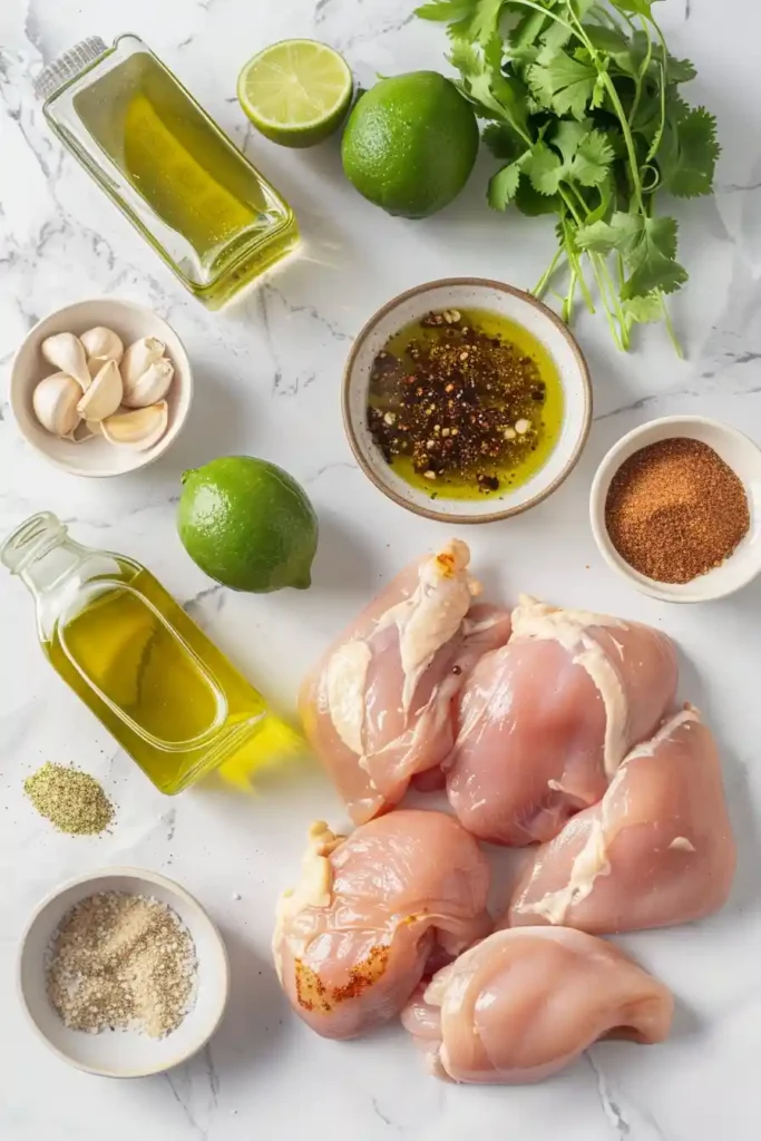 Sliced Key West grilled chicken showing tender interior.