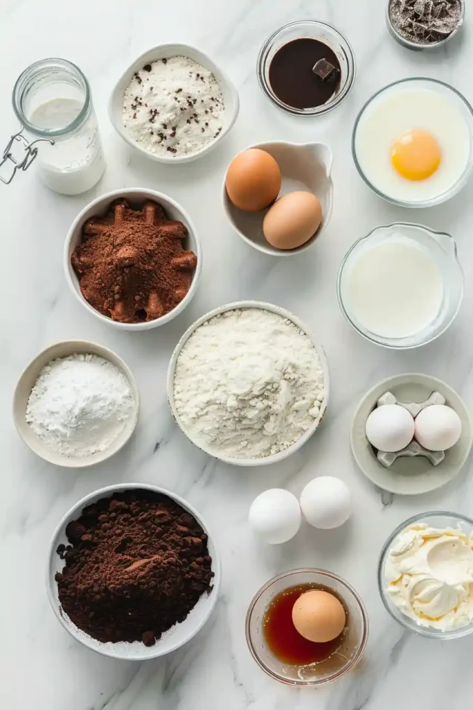 Homemade red velvet marble waffles served warm with glaze.