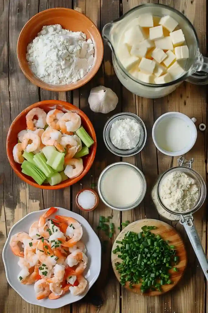 Golden biscuit-topped seafood pot pie filled with shrimp and lobster in a creamy herb sauce. Elegant yet comforting dinner recipe.