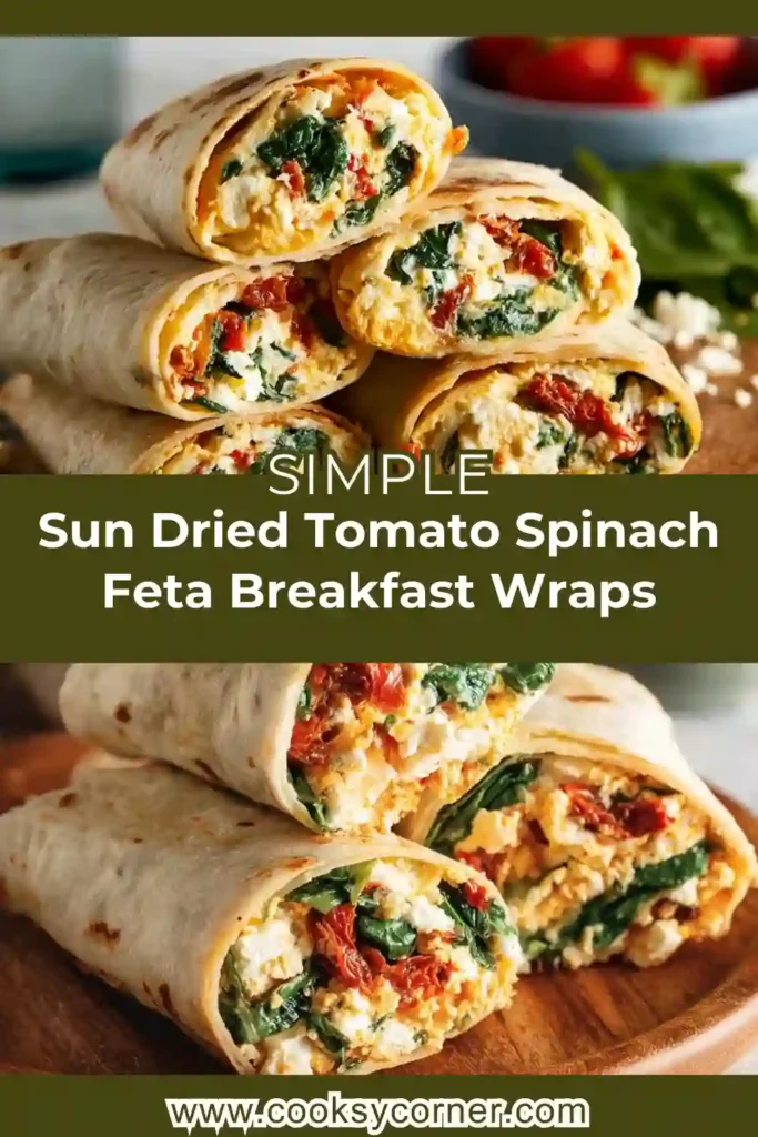 Egg white breakfast wraps folded and lightly crisped in a pan.