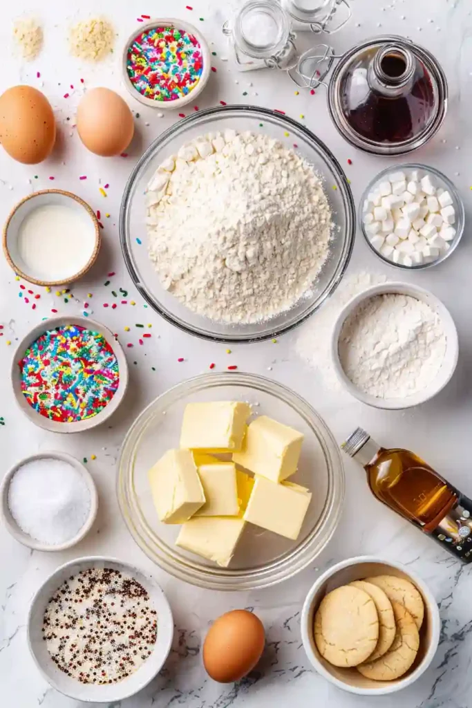Classic sugar cookies ready for decorating.
