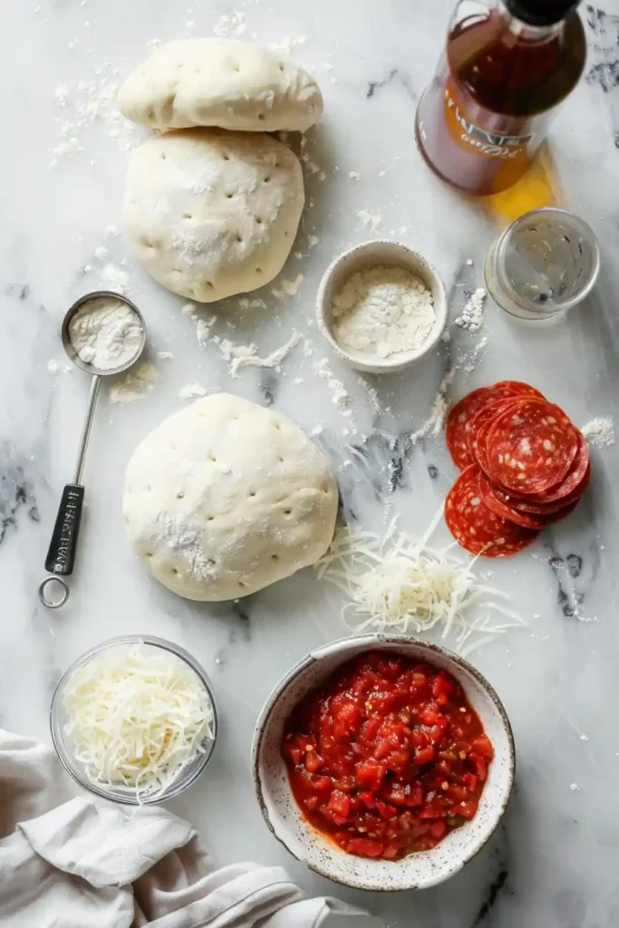 Crispy calzones fresh from air fryer