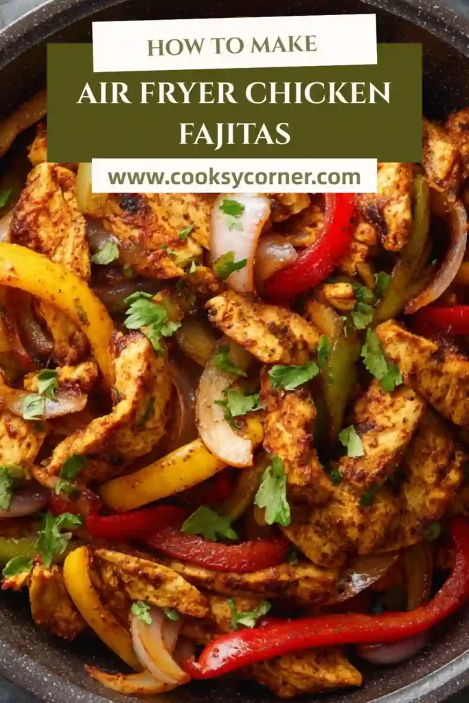 Easy Tex-Mex chicken fajitas