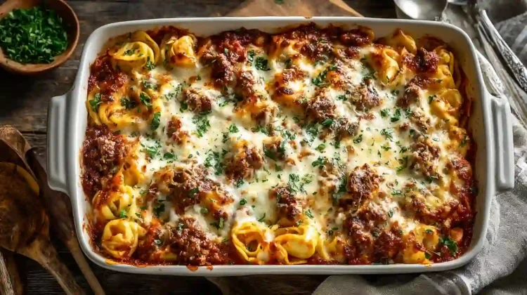 Easy Tortellini Bake