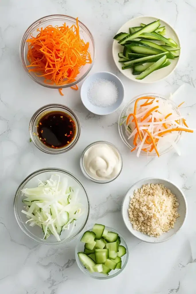 Fresh kani salad with spicy mayo dressing.