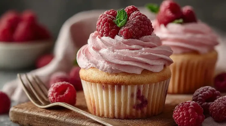 Raspberry Cupcakes