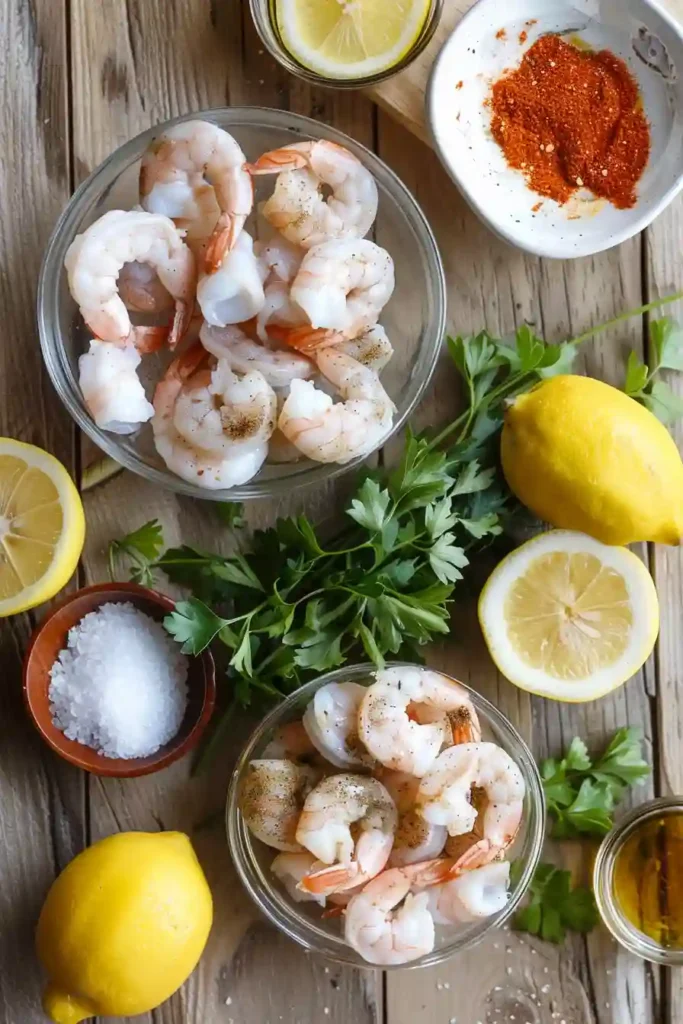 Smoky grilled shrimp copycat Texas Roadhouse recipe served fresh off the grill with lemon and herbs.