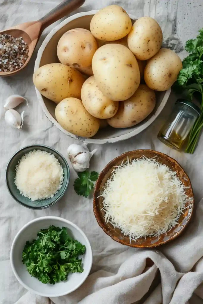 Freshly fried truffle fries tossed with grated Parmesan and herbs, highlighting texture and golden color.