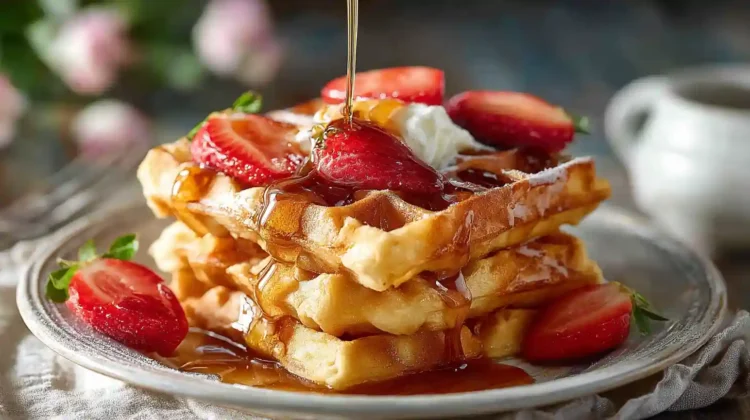 Waffle Recipe Classic Homemade Waffles