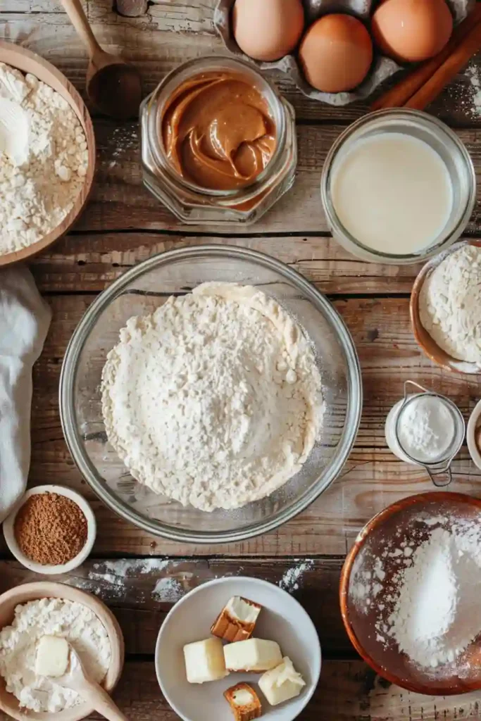 Golden cinnamon rolls with rich frosting and caramelized Biscoff flavor.