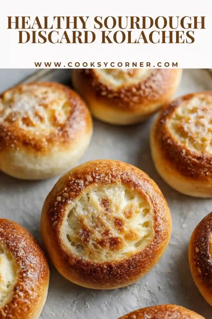 Close-up of soft kolaches showing creamy filling and tender dough texture.