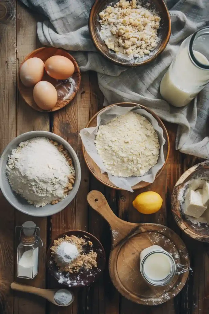 Fresh baked kolaches with soft dough and sweet crumb topping.