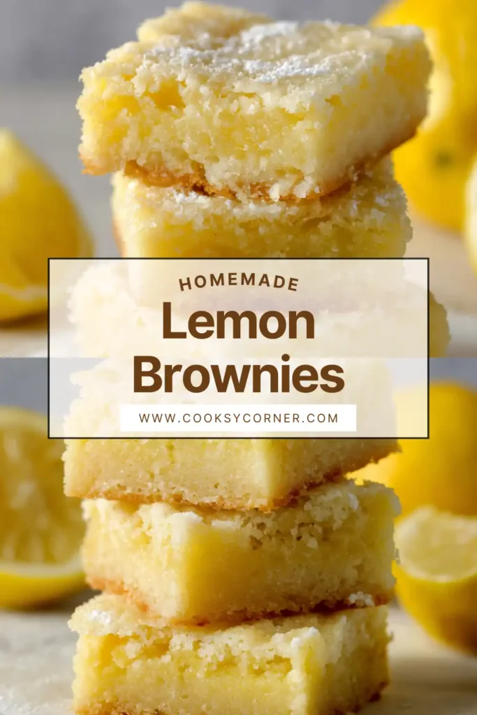 Homemade lemon dessert bars with bright citrus glaze.