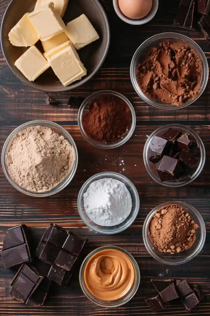 Homemade stuffed cookies with chocolate exterior and creamy peanut butter filling. Bakery-style dessert.
