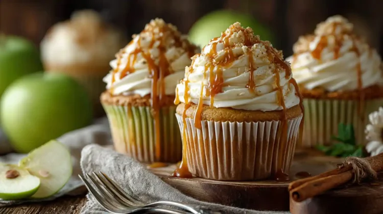 Caramel Apple Cupcakes Recipe