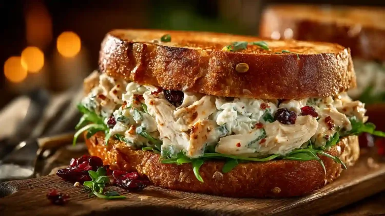 Chicken Salad Melt Sandwich