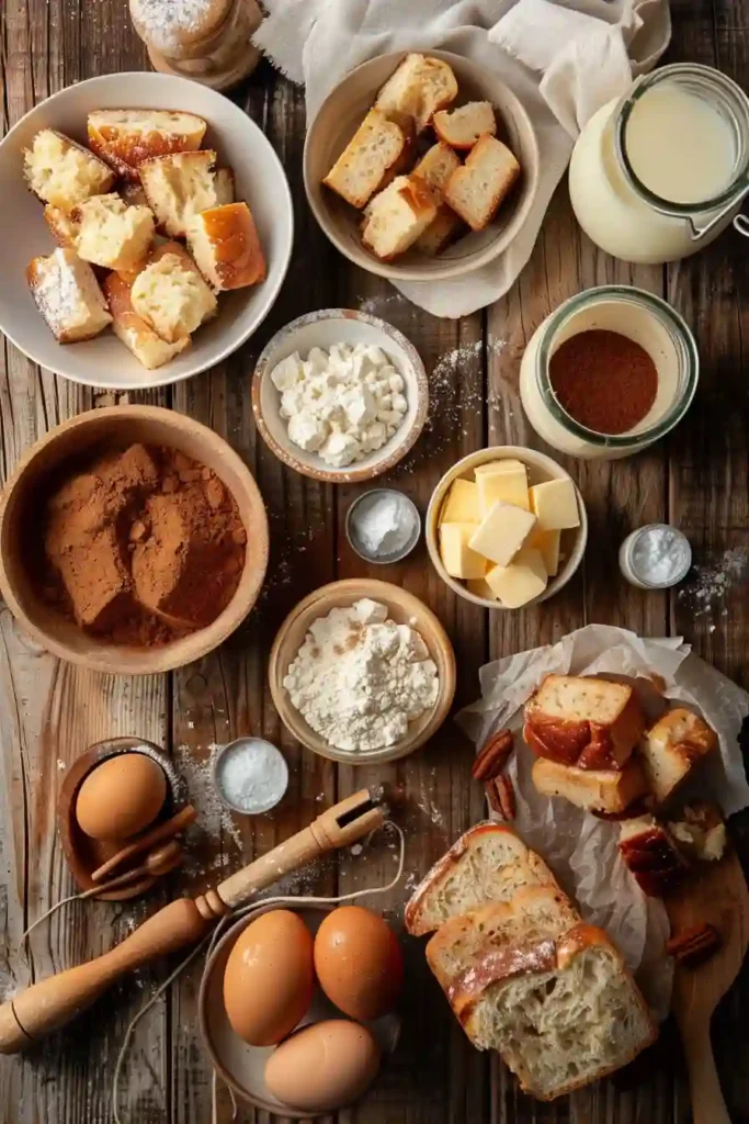 Cinnamon Roll Casserole served on a plate with creamy topping and soft, fluffy interior texture.