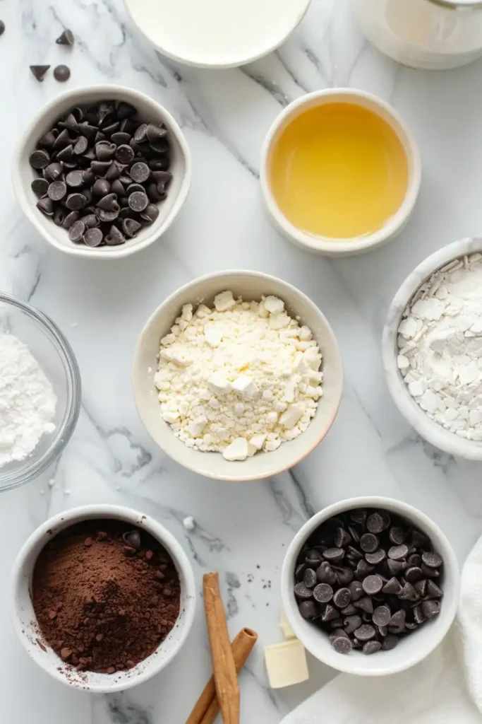 Homemade chocolate chip mug cake with a soft crumb and melted chocolate chips, served warm in a mug.