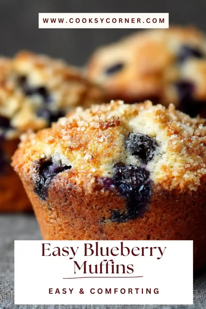 Homemade blueberry muffins arranged on a cooling rack with visible juicy blueberries and a moist crumb.