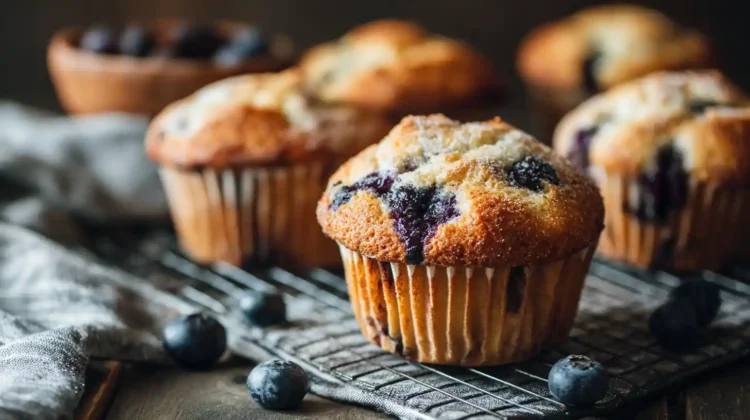 Easy Blueberry Muffins