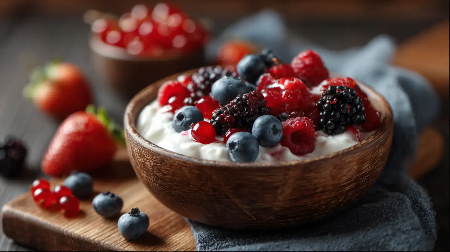 Greek Yogurt Bowl with Berries