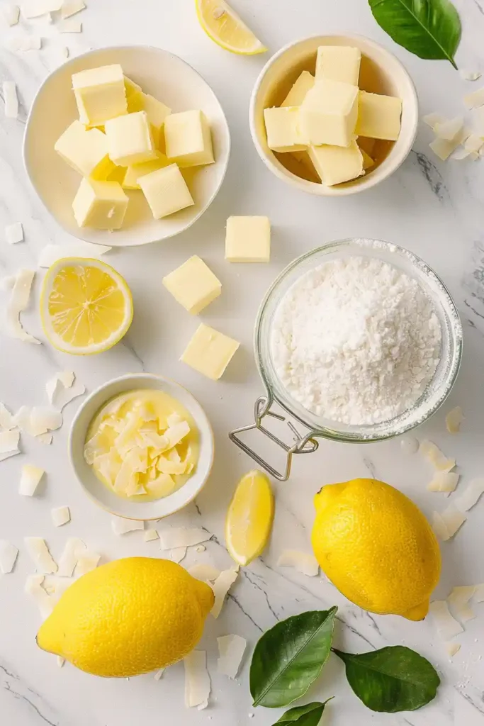 Homemade iced lemon squares with creamy icing and golden biscuit layer. A bright and tangy no bake treat.