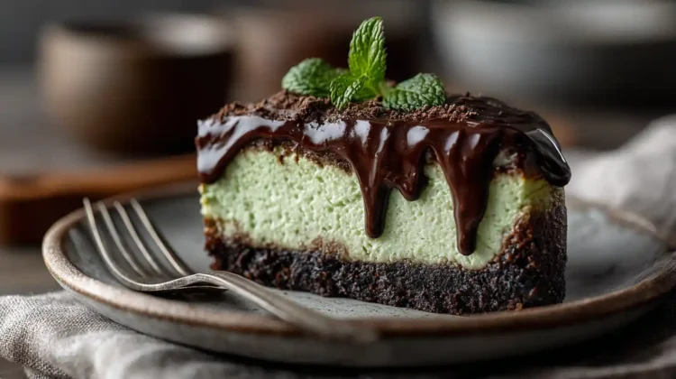 Mint Chocolate Cheesecake