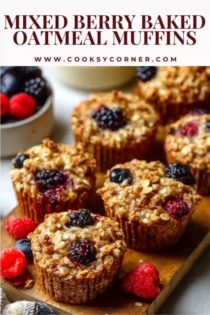 Easy meal prep oatmeal muffins with bananas