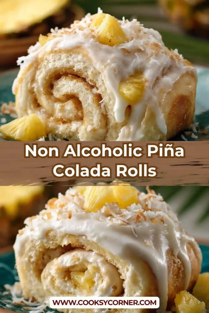 Soft sweet rolls filled with pineapple and coconut topping.