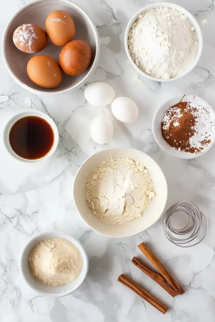 Freshly baked snickerdoodles arranged on a baking tray.