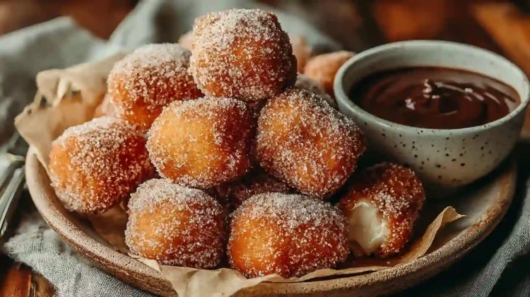 Sweet Air Fryer Churro Bites Recipe