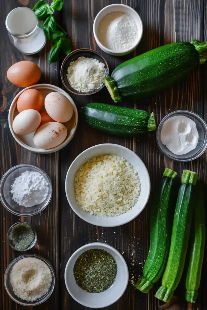 Healthy zucchini fries with a crispy coating, air fried to perfection and ready to serve.