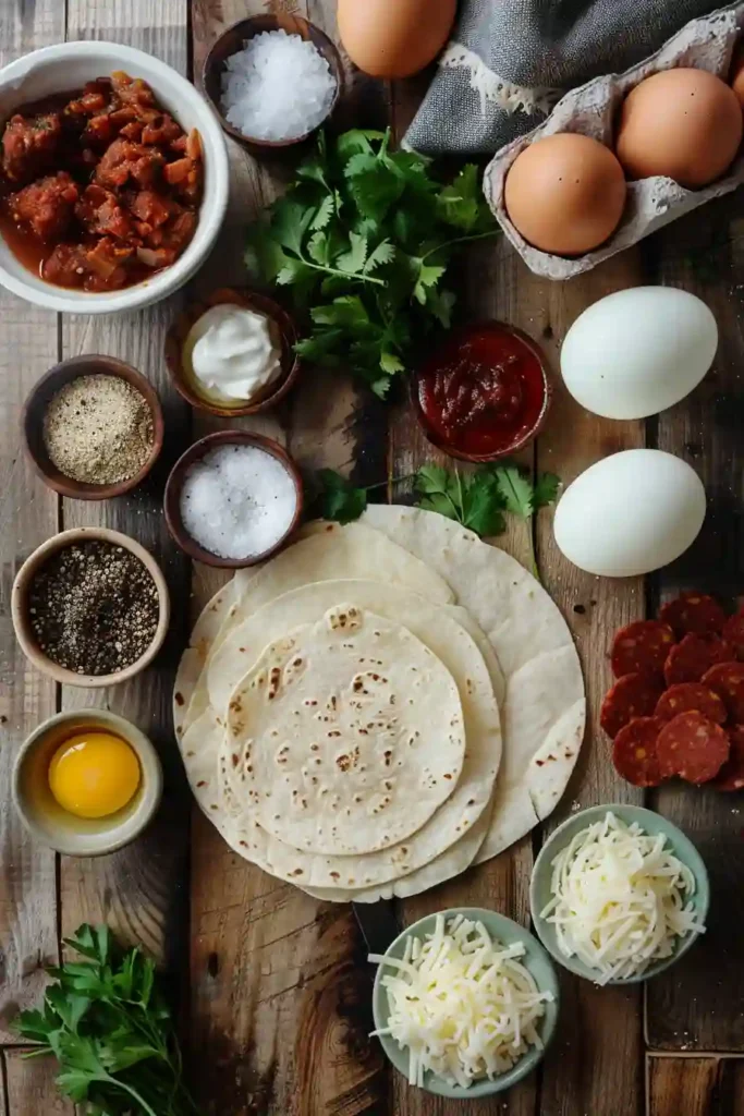 Crispy breakfast burritos with spicy beef chorizo, eggs, hash browns, and melted cheese served warm. These freezer-friendly breakfast burritos are easy and flavorful.