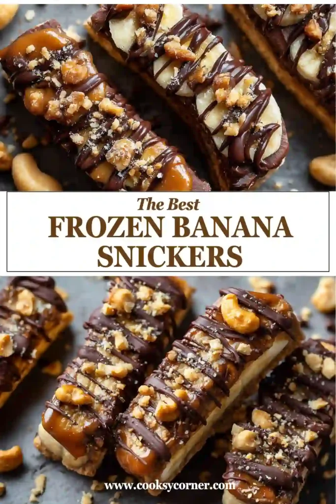 Chocolate-covered frozen banana slices layered with peanut butter and chopped peanuts. This healthy frozen banana dessert is easy to make and perfect for summer snacks.
