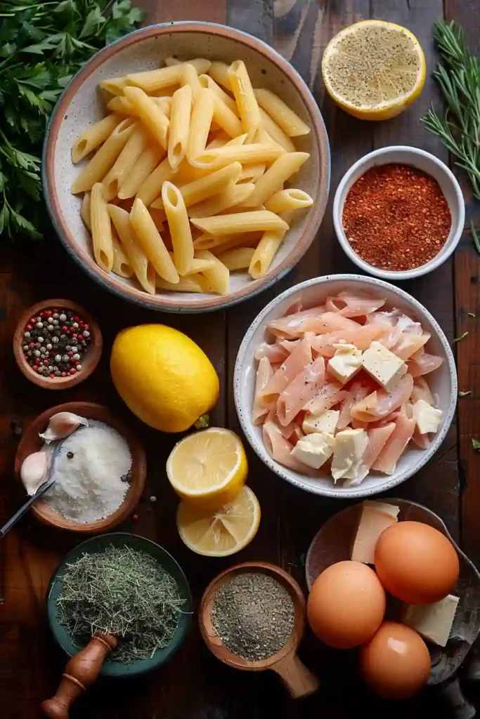Homemade Cowboy Butter Chicken Pasta made with penne pasta, tender chicken, and creamy Parmesan sauce. A rich and flavorful family dinner recipe.