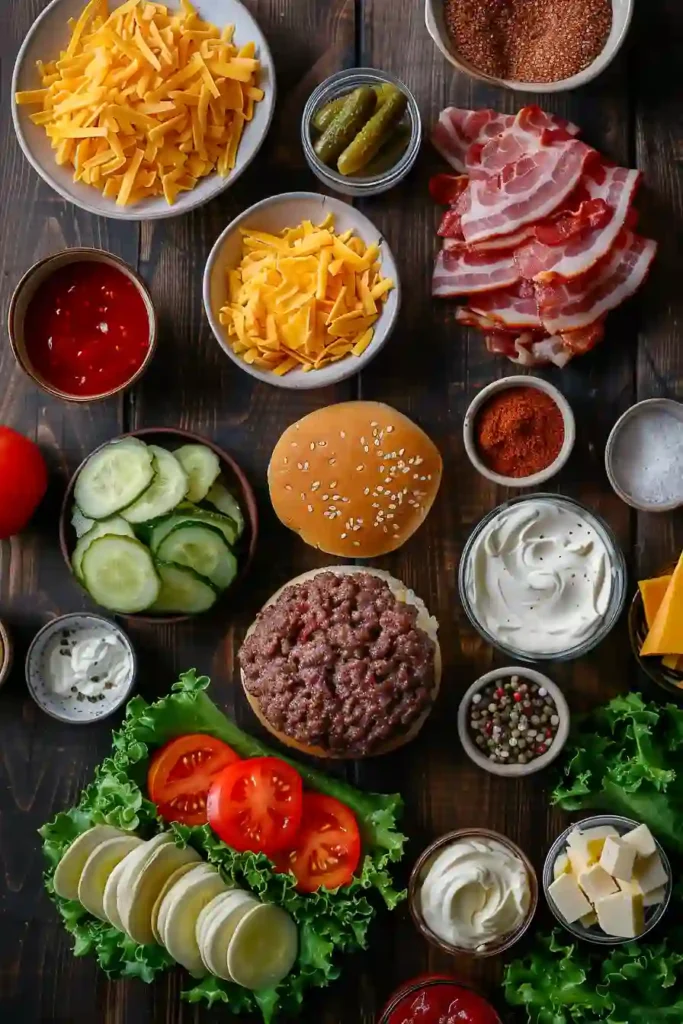 Restaurant-style Crack Burger Recipe with double smash patties, creamy burger sauce, and melted cheese. Served hot with toasted buns and fresh burger toppings.