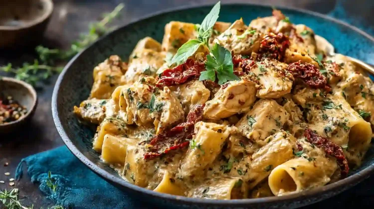 Creamy Sun-Dried Tomato Chicken Pasta