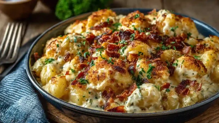 Creamy Crack Chicken Gnocchi