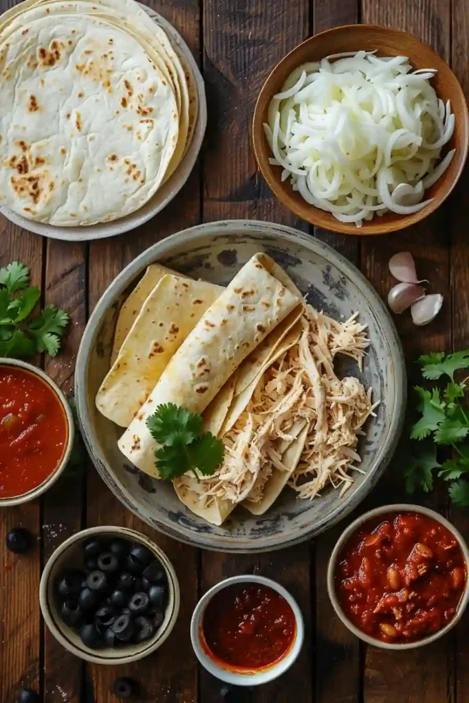 Golden baked chicken enchiladas covered in creamy queso cheese and rich enchilada sauce. This comforting Tex-Mex casserole is perfect for family dinners.