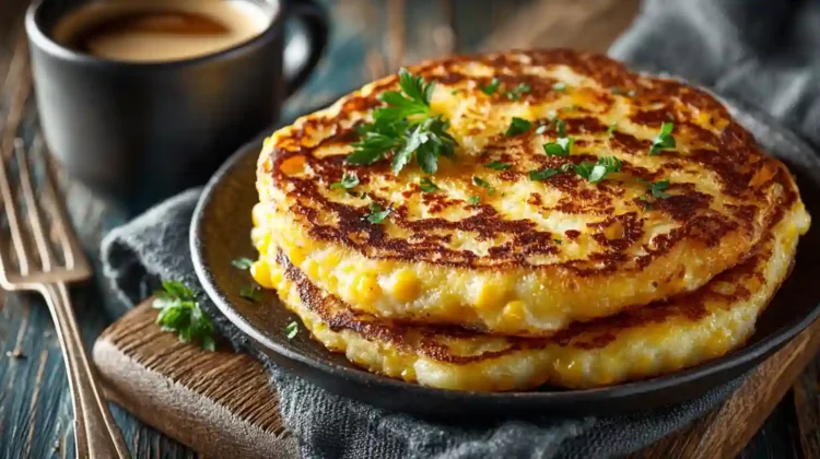 Venezuelan Sweet Corn Cachapas Recipe