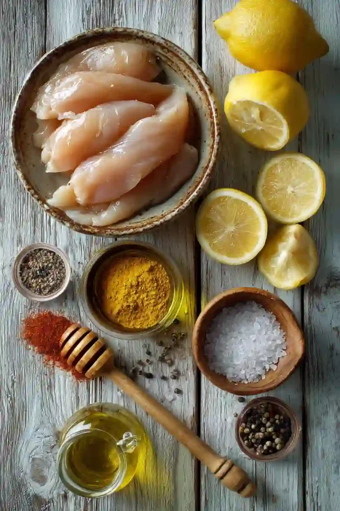 Healthy Air Fryer Chicken Tenders prepared with simple ingredients and minimal oil. A quick and easy weeknight dinner recipe packed with flavor.