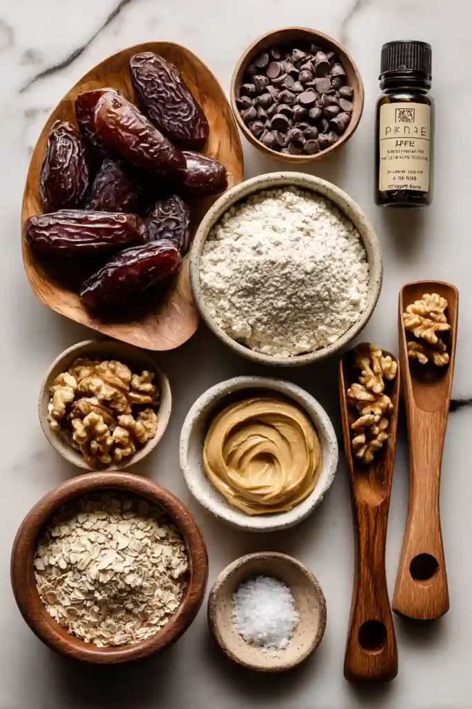 Wholesome Date Balls made from natural ingredients.