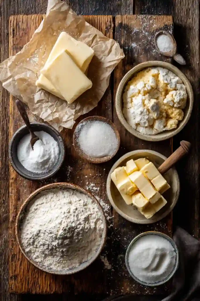 Traditional Scottish Shortbread squares arranged neatly on a dessert platter. A simple homemade cookie recipe with a rich buttery finish.