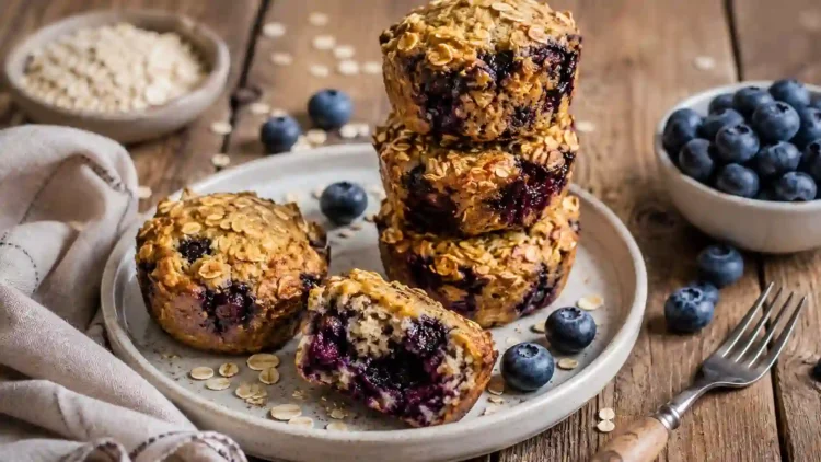 Blueberry Oatmeal Cups Recipe